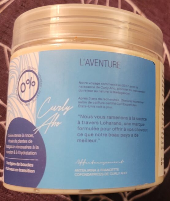 Masque Hydratant Loharano - 250g (Longueuil) - Image 2