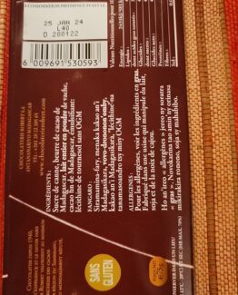 Chocolat Robert noir 47% (Québec)