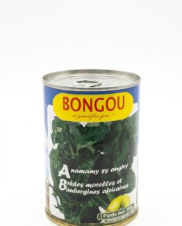 Anamamy sy angivy Bongou en boite 380g (Québec)
